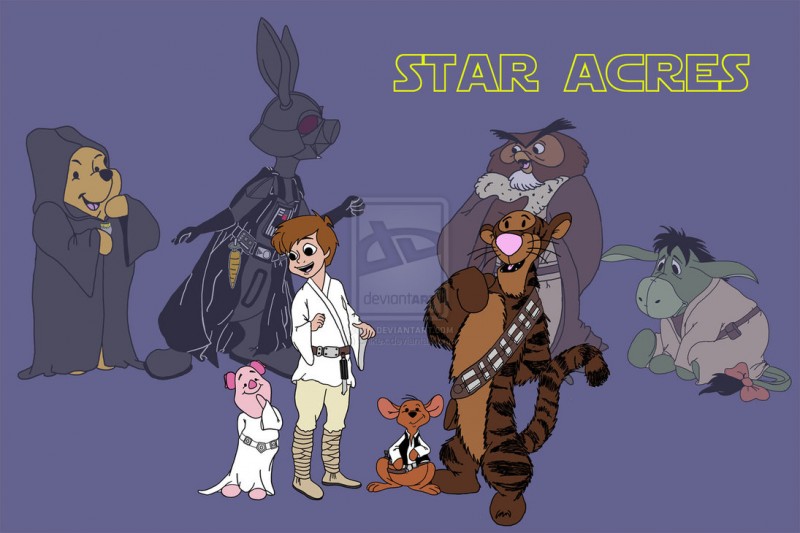 Star Wars - Inšpirované - Macko Pu aka StarWars