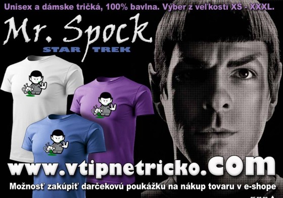 Tricko Spock 