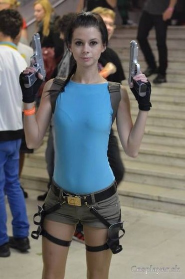 Comics Salón / IstroCon 2013 - Cosplay - Lara Croft - Tomb Raider 