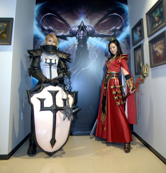 Diablo III - Cosplay - Crusader a Wizard 