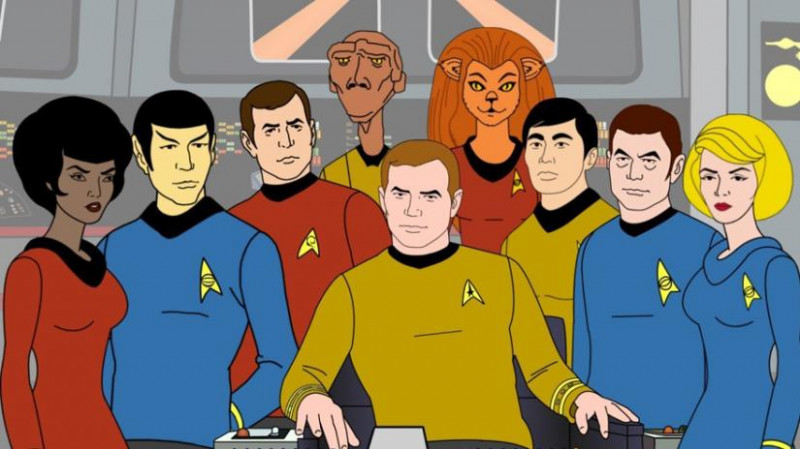 Star Trek: The Animated Series (ST:TAS). Posádka lode Enterprise. 
