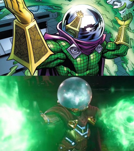 Mysterio: komiks vs. film 