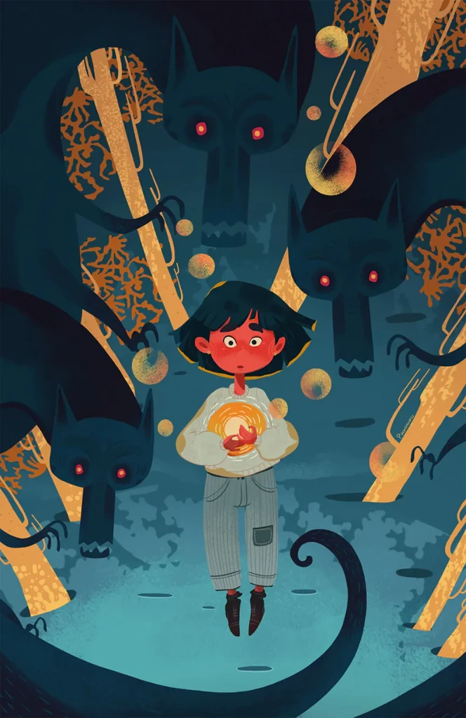 Poviedky na počkanie - 104 Illustration by Vanessa Morales