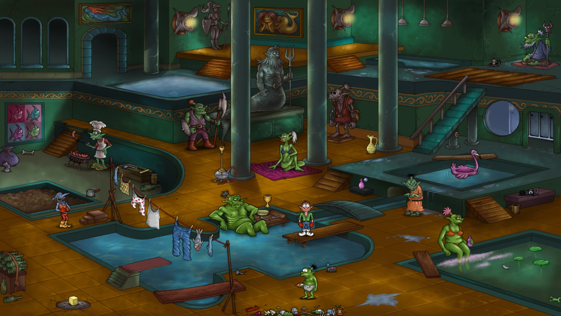 Gobliins 6 - orkské kúpele