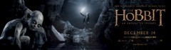 Hobbit, The: An Unexpected Journey - Plagát - Banner stredný - Gollum a Bilbo v jaskyni 