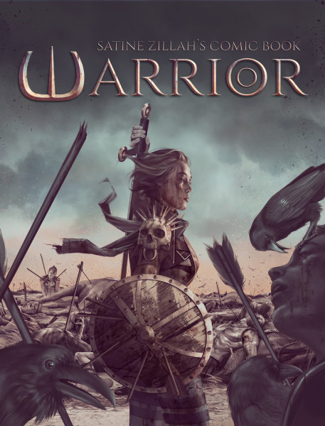 Warrior. Obálka prvého plánovaného vydania. 