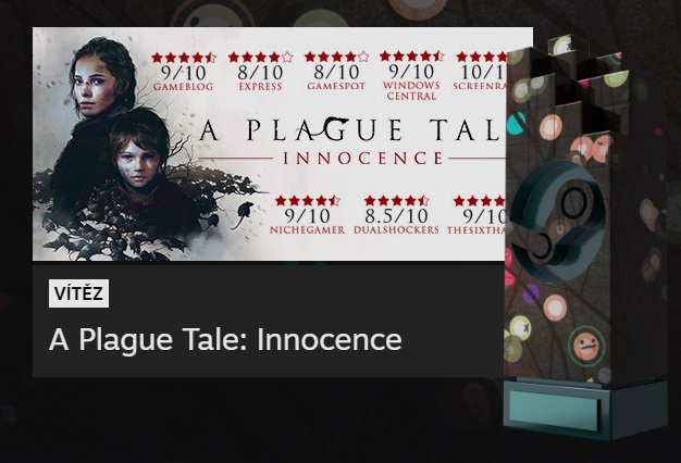 A Plague Tale: Innocence - Steam Award 