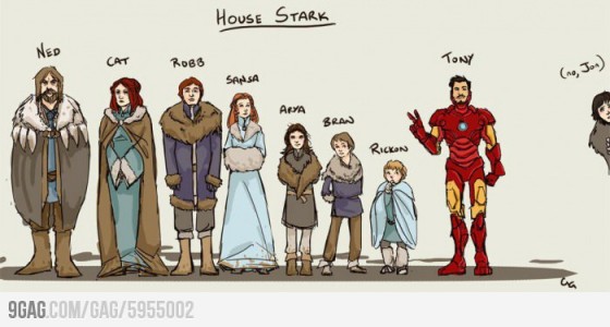 Game of Thrones - Fan art - House of Starks 