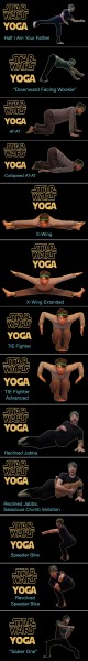 Star Wars - Inšpirované - Star Wars Yoga 