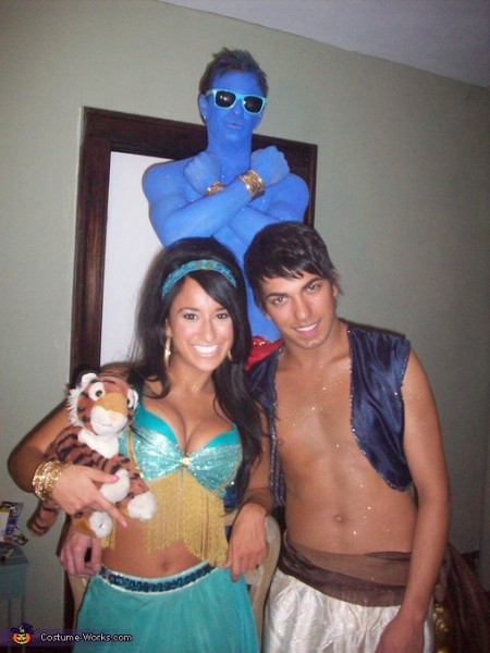 Aladdin - Cosplay - Aladdin, Jasmine a Gin 