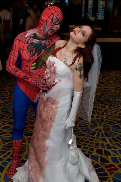 Spider-Man - Cosplay - Zombie Spiderman a Mary Jane 