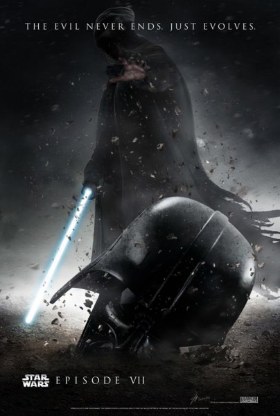 Star Wars VII - Fan art - Cool Fan Made Poster for STAR WARS: EPISODE VII 