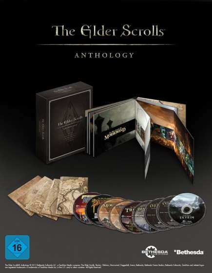 Elder Scrolls, The - Plagát - The Elder Scrolls Anthology 