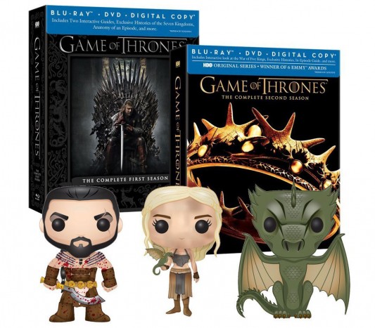Game of Thrones - séria 1 a 2 amazon special box 