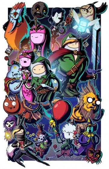 scifi.sk všehochuť - Adventure Time/Legend of Zelda 
