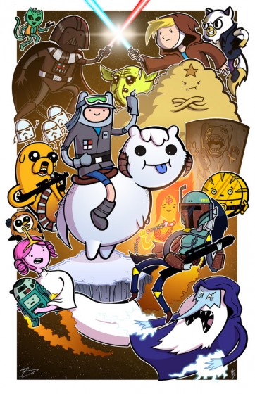 scifi.sk všehochuť - Adventure Time/Star Wars 