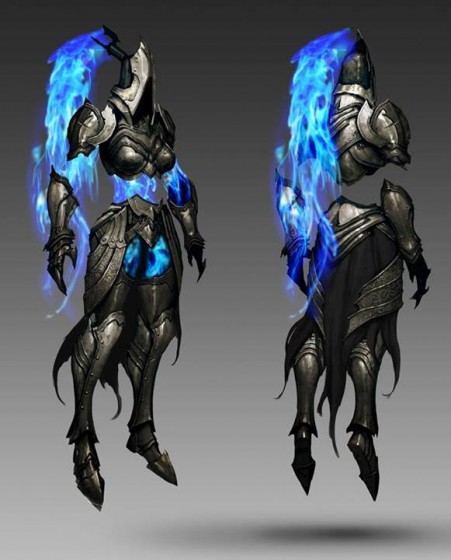 Diablo III - Reaper of Souls - concept art - Death Maiden 