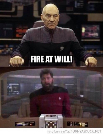 Star Trek: The Next Generation - Inšpirované - Fire at will! 