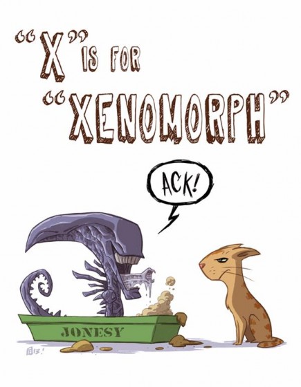 ABCDEFGeek X for Xenomorph 