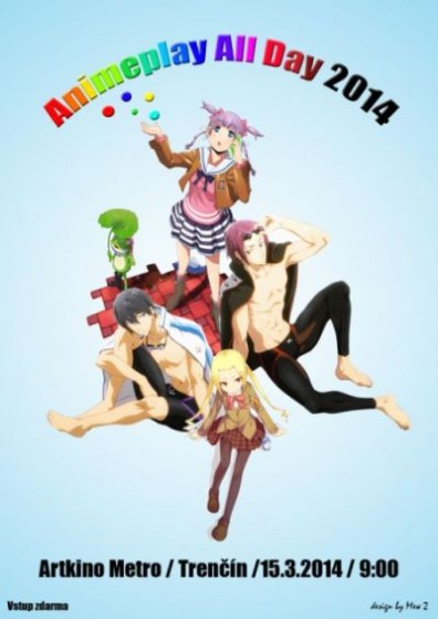 Celodenné premietanie anime v Trenčíne 2014 - Poster 3 