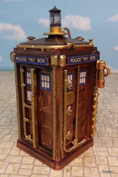Doctor Who - Inšpirované - Steampunk Tardis 
