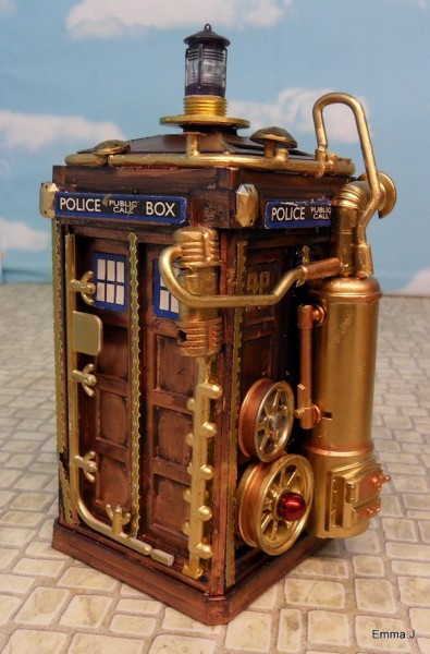Doctor Who - Inšpirované - Steampunk Tardis 