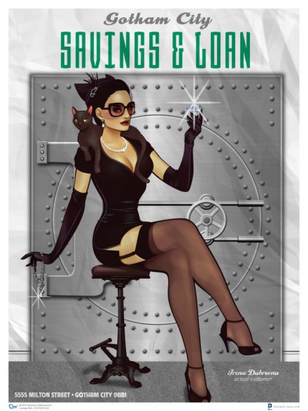 DC Comics - Fan art - Cat Woman Pin-Up 