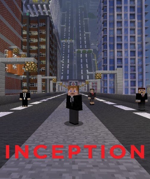 Inception - Inšpirované - Minecraft poster 