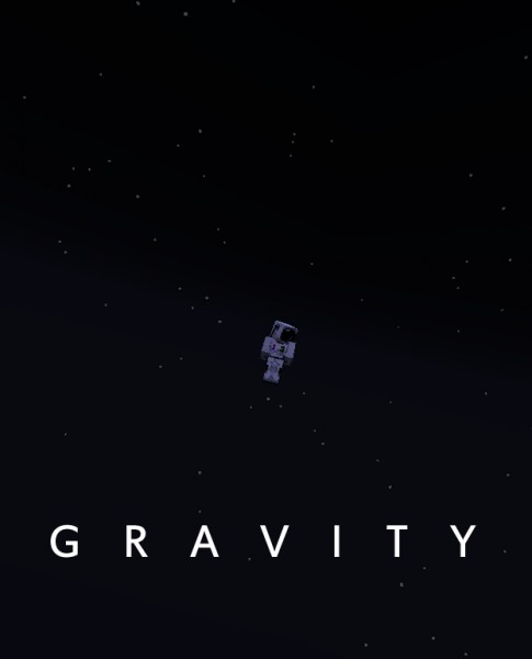 Gravity - Inšpirované - Minecraft poster 