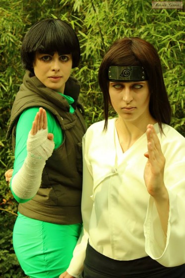 Naruto - Cosplay - Rock Lee a Nedži 