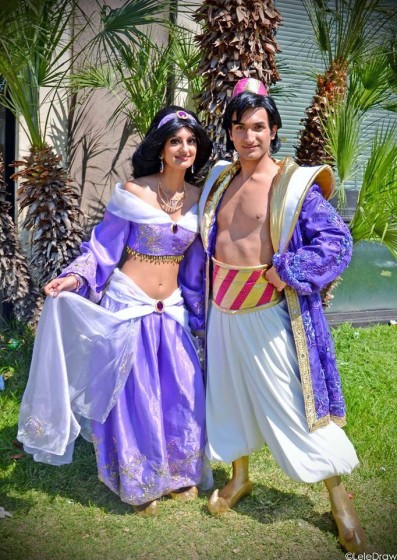 Cosplay na scifi.sk - Cosplay - Aladin a Jasmine 