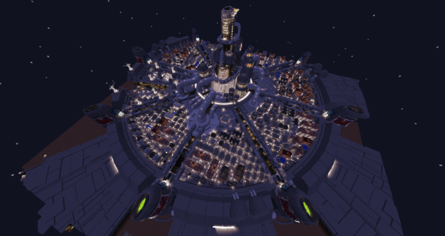Minecraft -  - It Took Two Years To Make Final Fantasy VII''s Midgar In Minecraft 