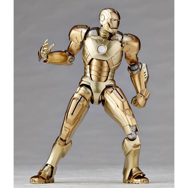 Iron Man -  - Revoltech Iron Man Mark 21 Midas Armor - The Toyark - News 