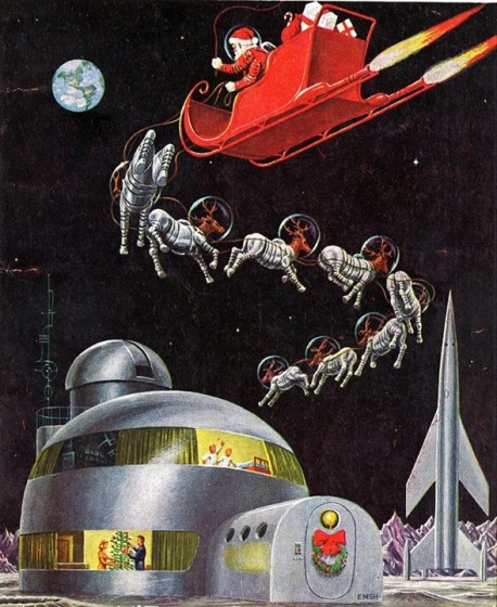 Vsehochut - Plagát - Space Santa 