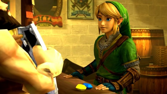 The Legend of Zelda - Scéna - Racing for Rupees 