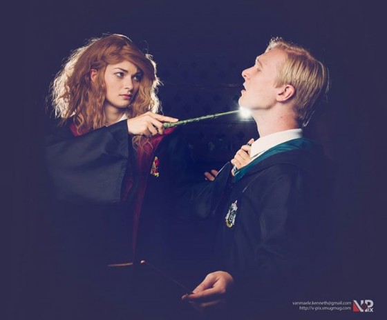 Harry Potter - Cosplay - Hermiona vs Malfoy 