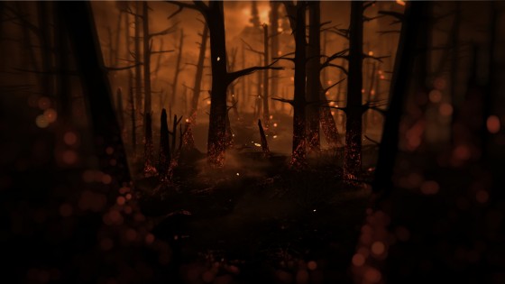 KHOLAT - Scéna - Spálený les 