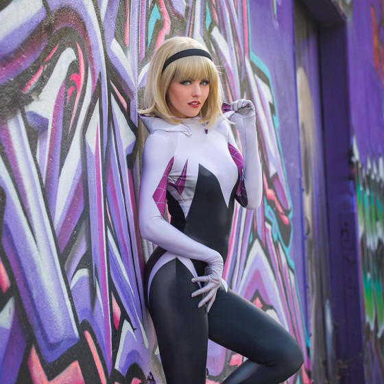 Spider-Man - Cosplay - Maid of Might Cosplay - Spider Gwen 01 