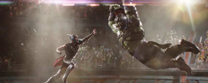 Thor: Ragnarok - Scéna - Thor vs. Hulk 