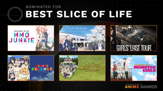 Crunchyroll Anime Awards 2018 - Best Slice of Life 
