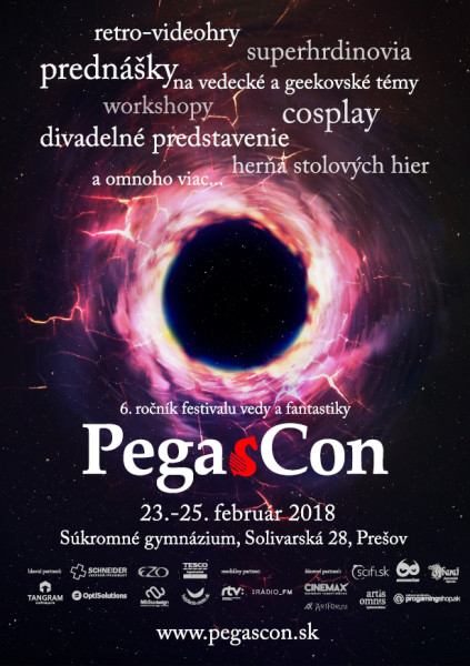 PegasCon 2018 - Plagát - 1 