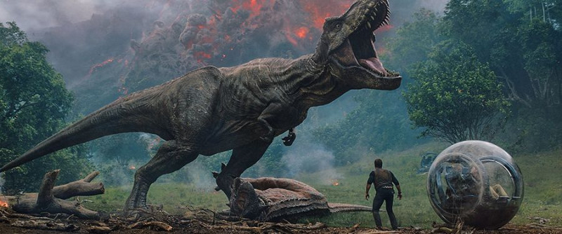 Jurský park: Zánik ríše - Scéna - T-rex 
