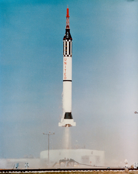 Cesty do kozmu: Fikcia vs. realita - Jeden z testovacích letov americkej misie Mercury 