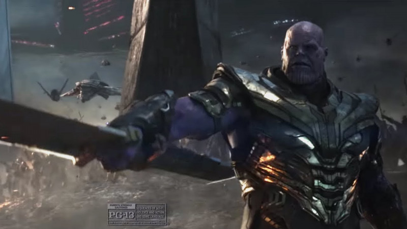 Avengers: Endgame. Thanos. 