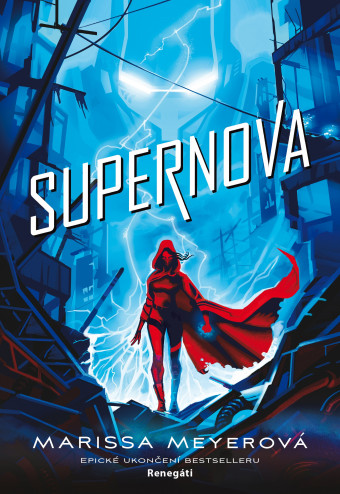 Supernova. Obálka prvého českého vydania (Egmont, 2020). 