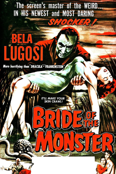 Bride of the Monster - Plagát 