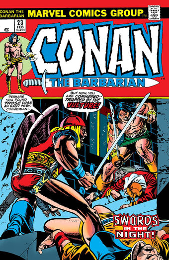 Red Sonja sa po prvý raz objavila v komikse Conan #23, (Marvel Comics, február 1973). 