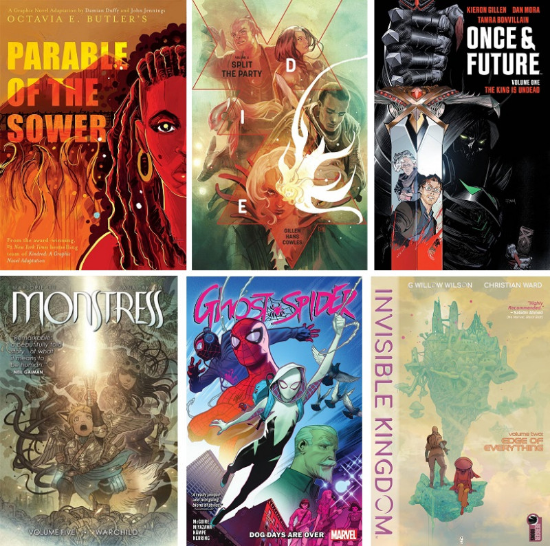 Finalisti Hugo Award za rok 2020 v kategórii Najlepší grafický román alebo komiks. 