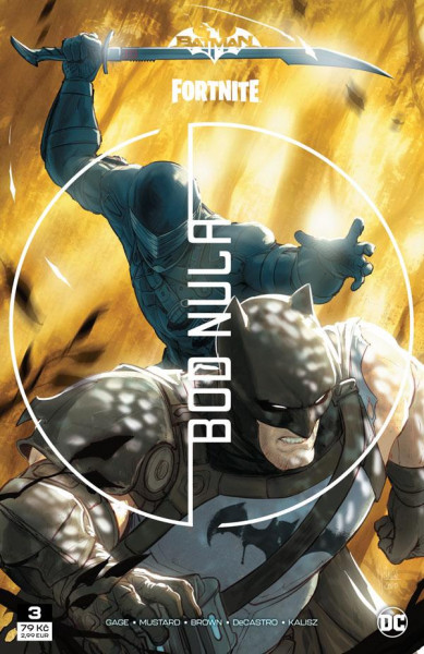 Batman/Fortnite: Bod Nula #3 2021, obálka 