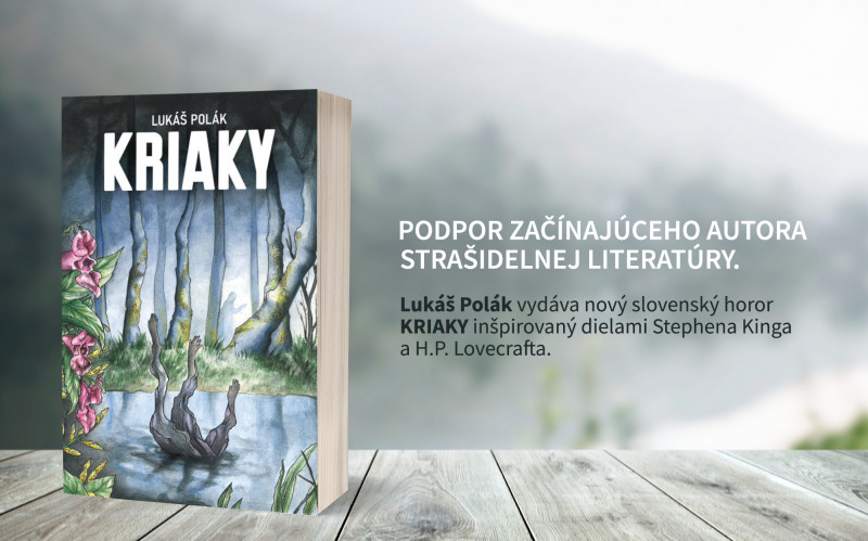 Kriaky - Obálka Kriaky - banner ku knihe